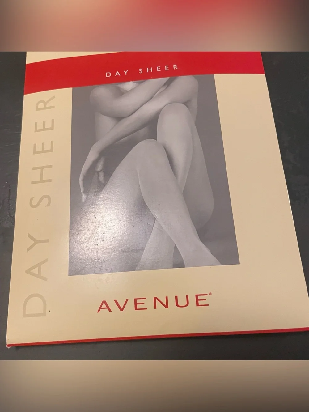Vintage Avenue Day Sheer Pantyhose Beige Size D New xl/xxl